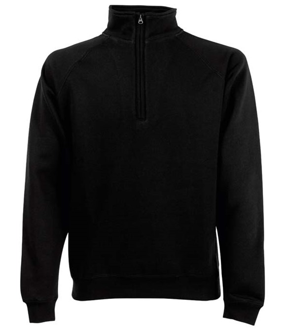 Fruit of the Loom Premium 70/30 zip-neck sweatshirt