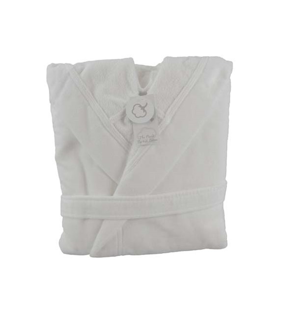 A&R Towels ARTG® deluxe velour bathrobe with hood