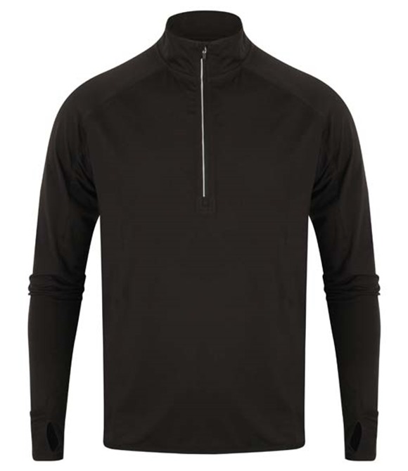 Tombo Long-sleeved ¼ zip top