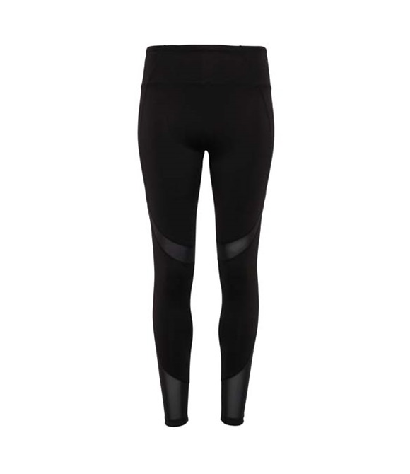® TriDri� Women's mesh tech panel leggings full-length