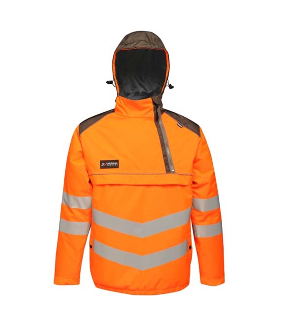 hi vis bomber jacket with hood