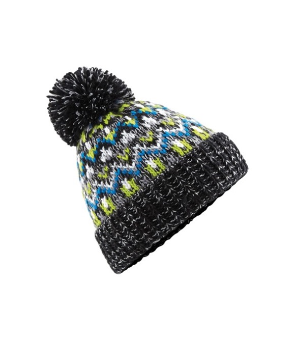 Blizzard bobble beanie