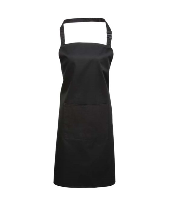 Premier Colours bib apron with pocket