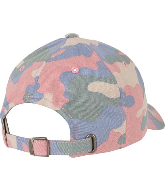 Flexfit by Yupoong Low-profile cotton camo cap (6245FC)