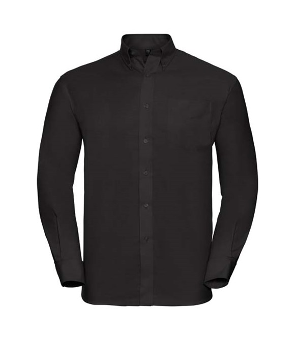 Long sleeve easycare Oxford shirt