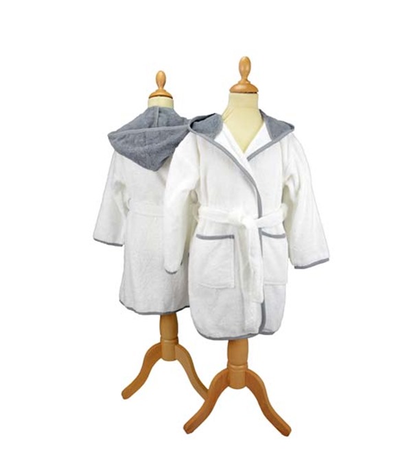 A&R Towels ARTG® Boyzz & Girlzz® hooded bathrobe