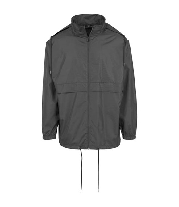 Build Your Brand Nylon windbreaker