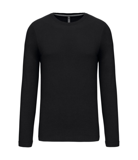 Long sleeve crew neck t-shirt