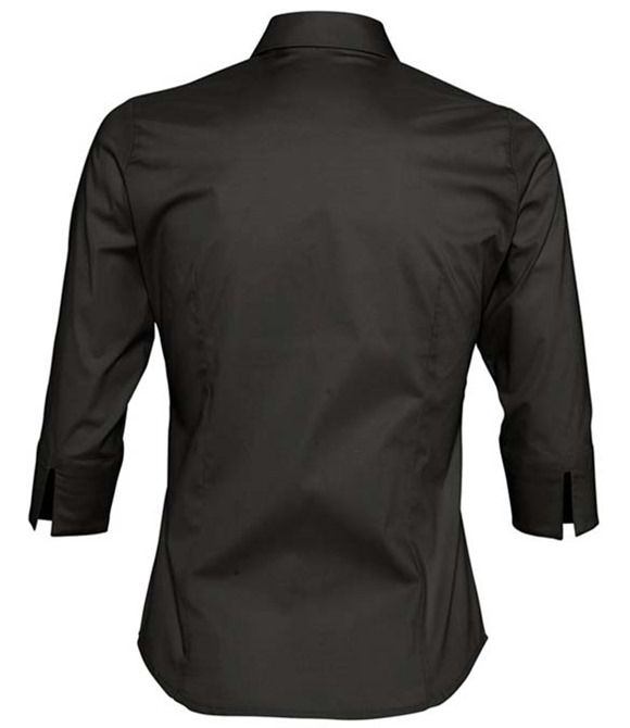Ladies Effect 3/4 Sleeve Fitted Shirt