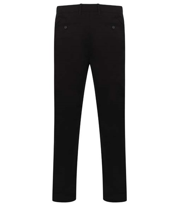 Henbury Stretch chinos with flex waistband