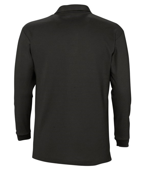 Winter II Long Sleeve Cotton Piqué Polo Shirt