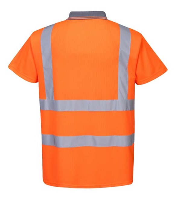 Portwest Hi-vis polo shirt (S477/RT22)