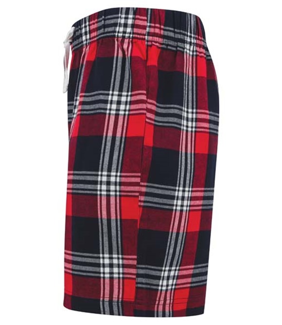 Tartan lounge shorts