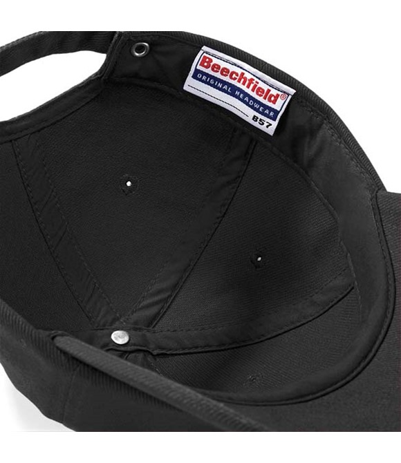 Low-profile heavy brushed cotton cap