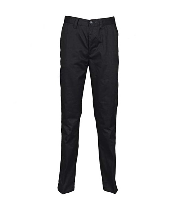 Henbury 65/35 flat fronted chino trousers