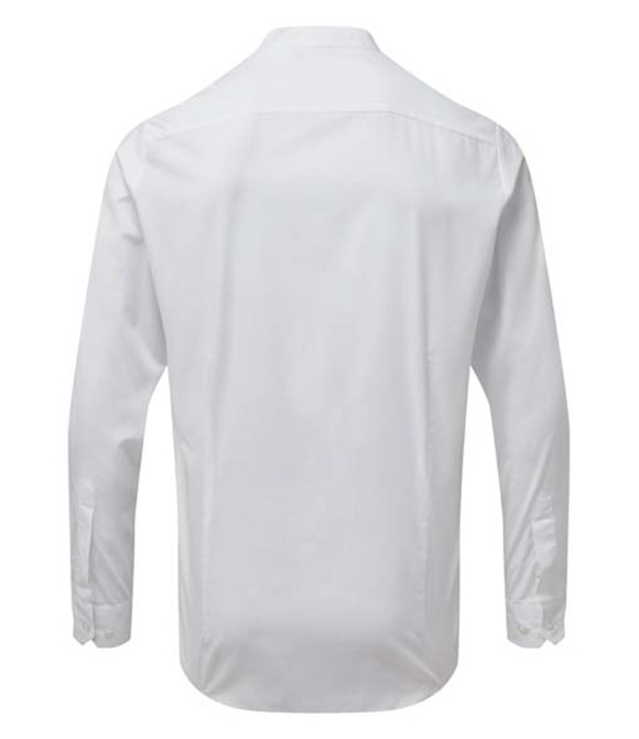 Premier Banded collar grandad long sleeve shirt