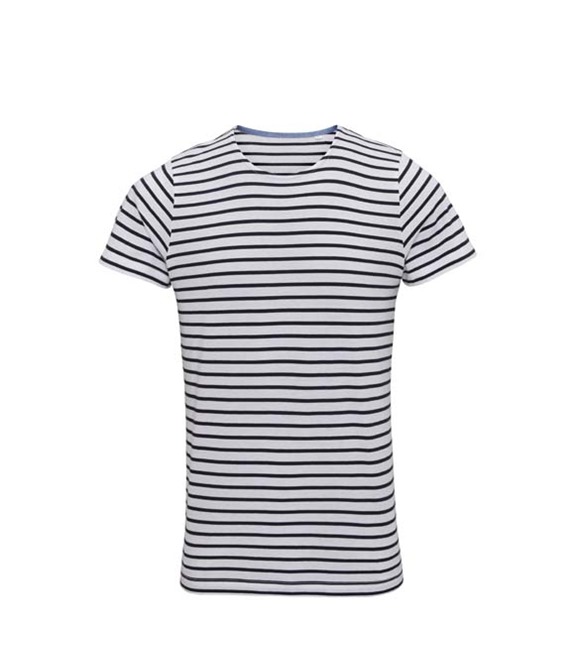 Asquith & Fox Men's Marinière coastal short sleeve tee