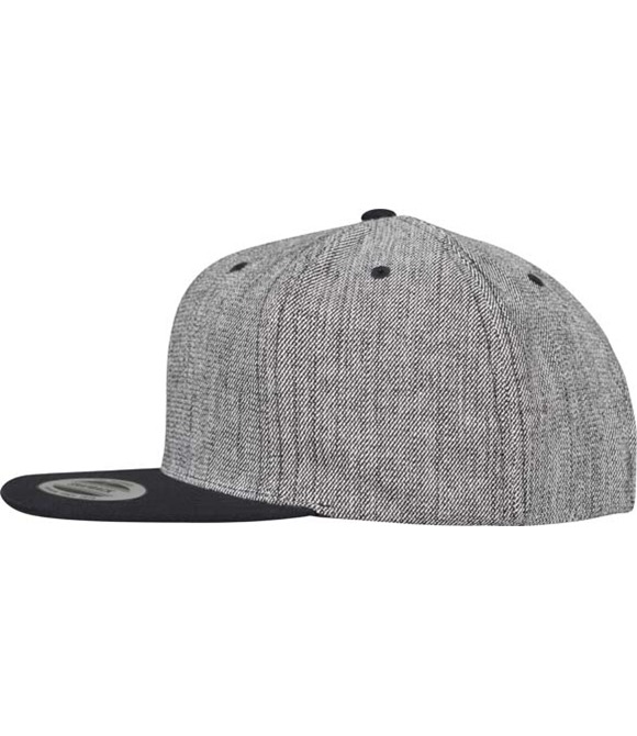 Melange solid snapback (6089MS)