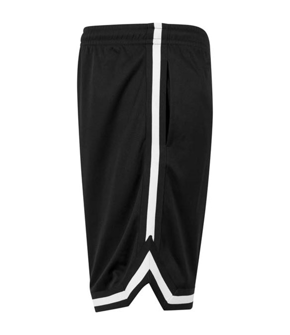 Two-tone mesh shorts