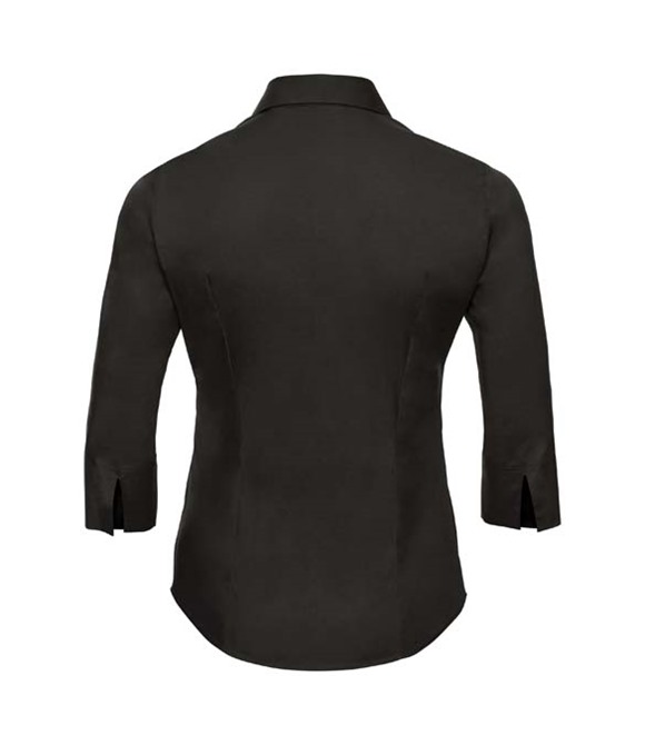 Women's ¾ sleeve easycare fitted shirt