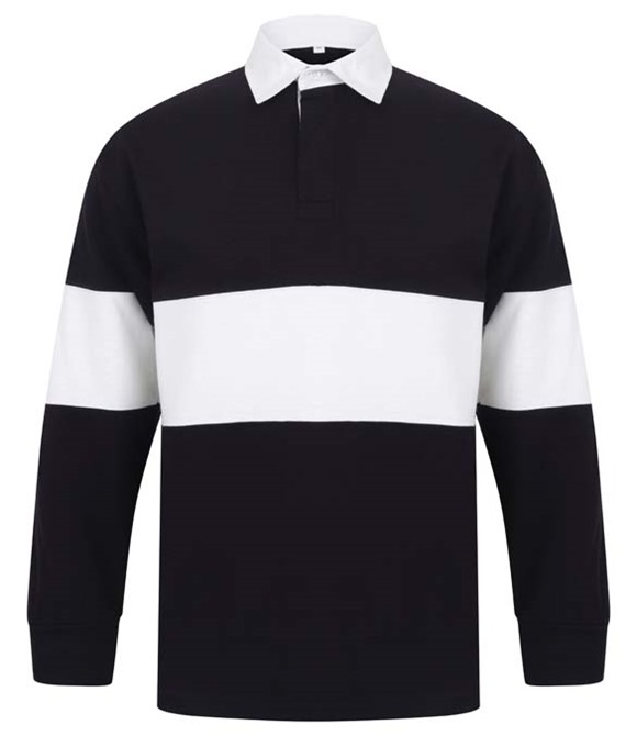 Front Row Panelled rugby shirt
