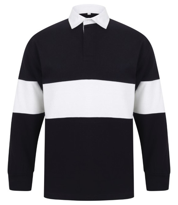 Panelled rugby shirt