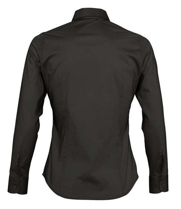 Ladies Eden Long Sleeve Fitted Shirt