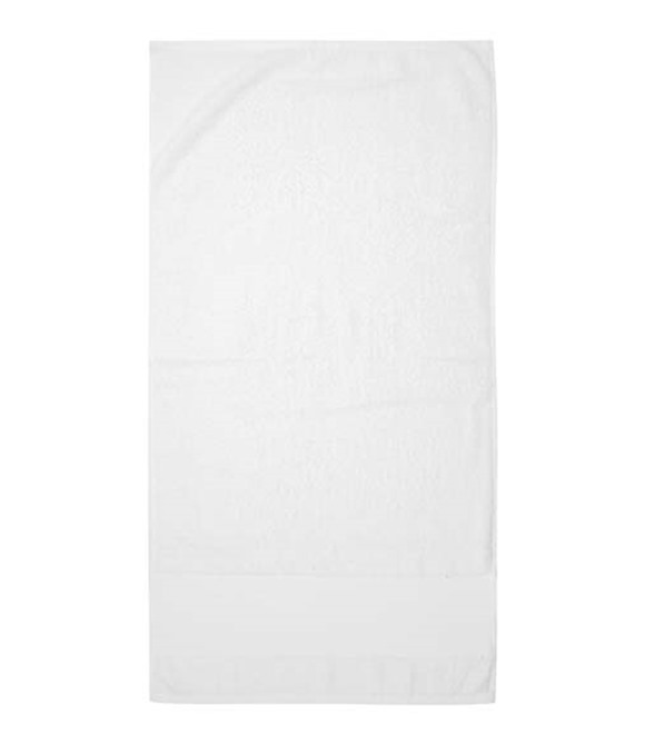 Printable border hand towel