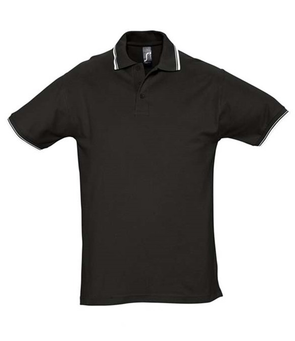 Mens Polo Shirt Collar Tipping Top T Shirt Short Sleeve Pique Tee Big Size S-5XL