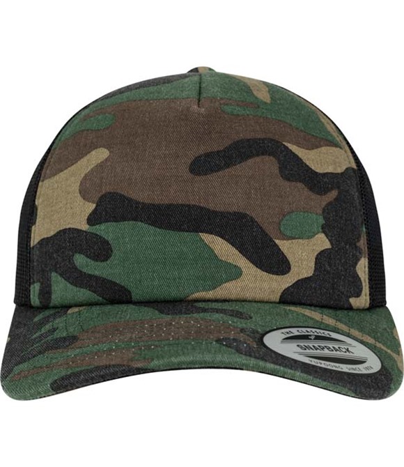 Camo trucker cap (6606C)