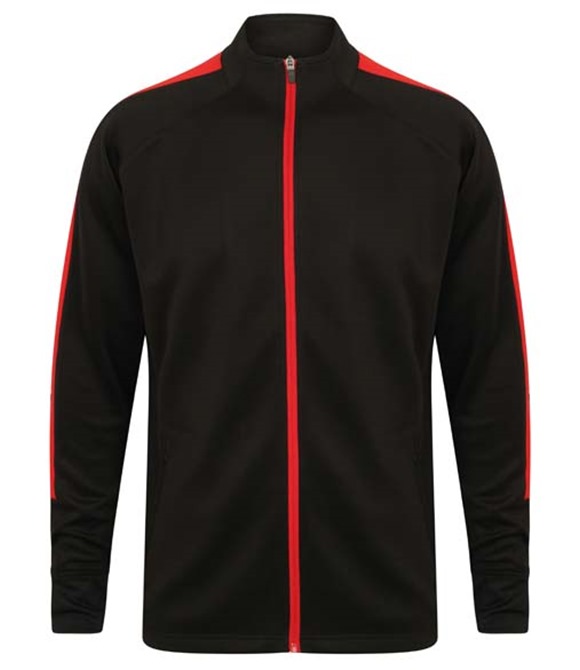 Knitted tracksuit top