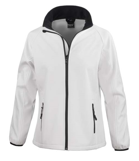 Women's printable softshell jacket