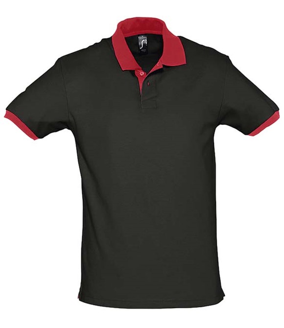 Prince Contrast Cotton Piqué Polo Shirt