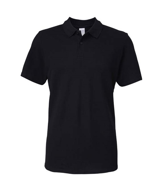 Gildan Softstyle adult double piqué polo