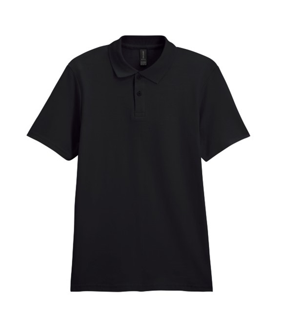 Softstyle adult double piqué polo
