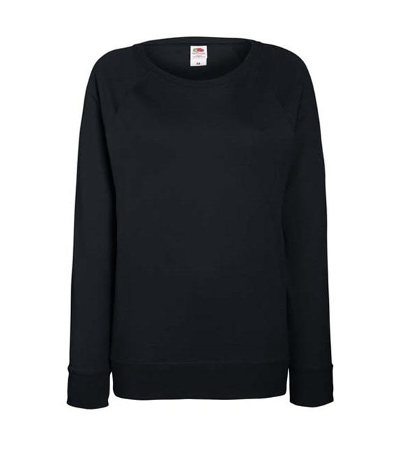 Fruit of the Loom Women's lightweight raglan sweatshirt