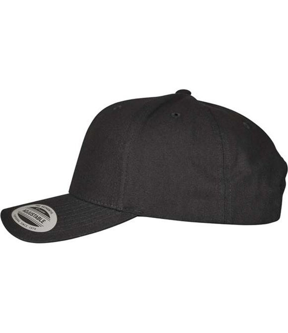6-panel curved metal snap (7708MS)