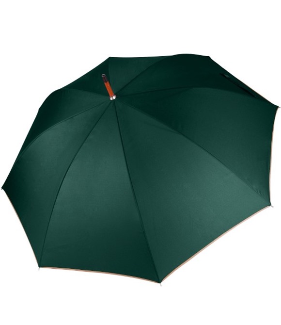 Automatic wooded umbrella