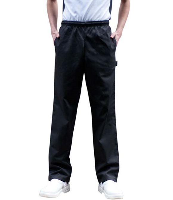 Dennys Unisex Elasticated Chef's Trousers