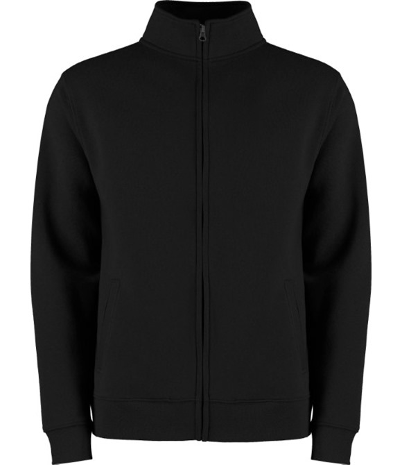 Regular fit zipped sweatshirt