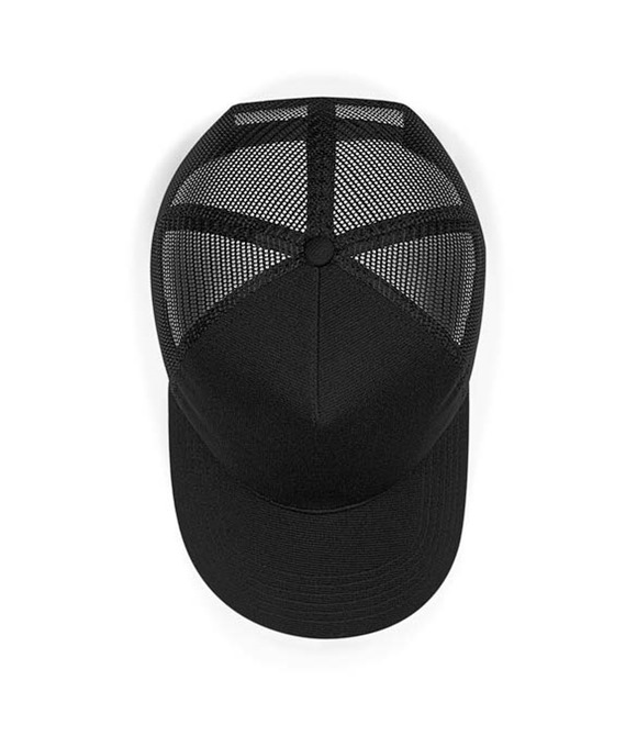 Microknit snapback trucker