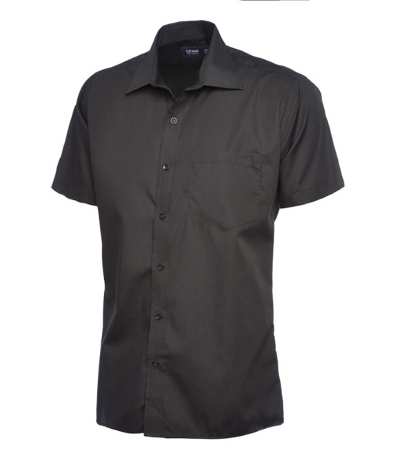Mens Poplin Half Sleeve Shirt
