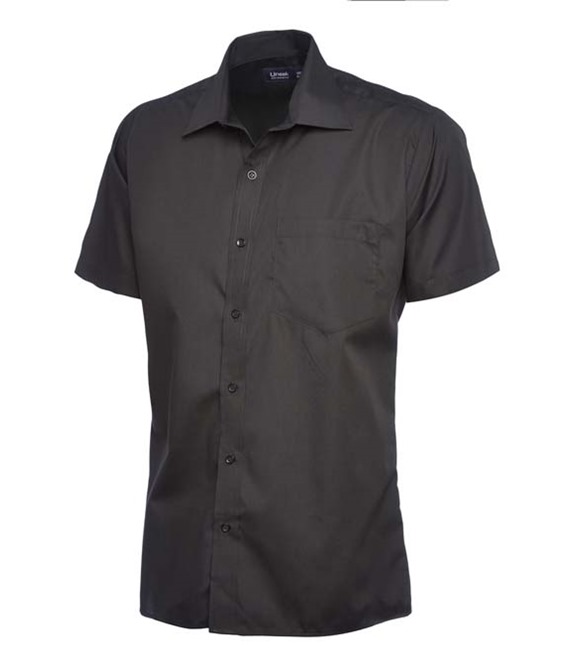 Uneek Mens Poplin Half Sleeve Shirt