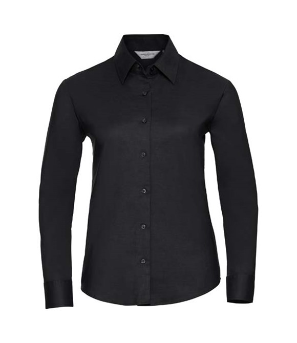 Women's long sleeve easycare Oxford shirt