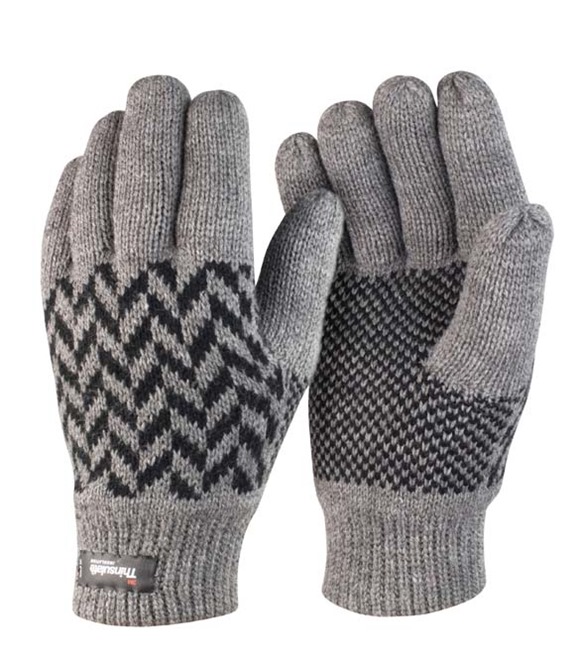 RESULT Handschuhe Thinsulate 3M Strick Muster Gloves Funktional R365X NEU 
