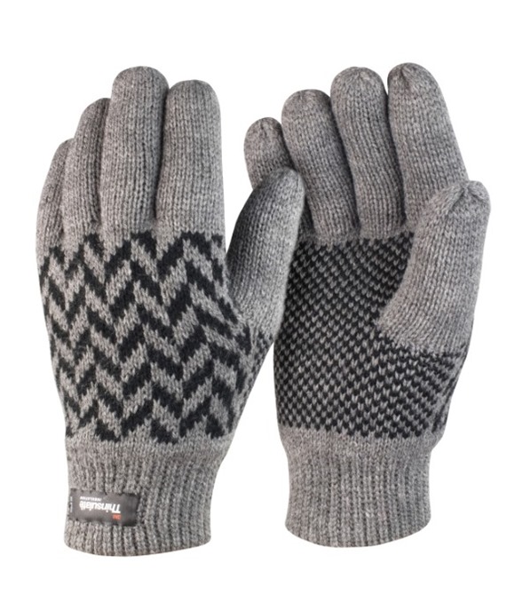 Pattern Thinsulate glove