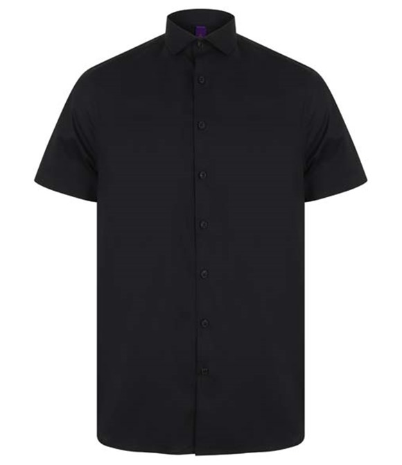 Henbury Short sleeve stretch shirt