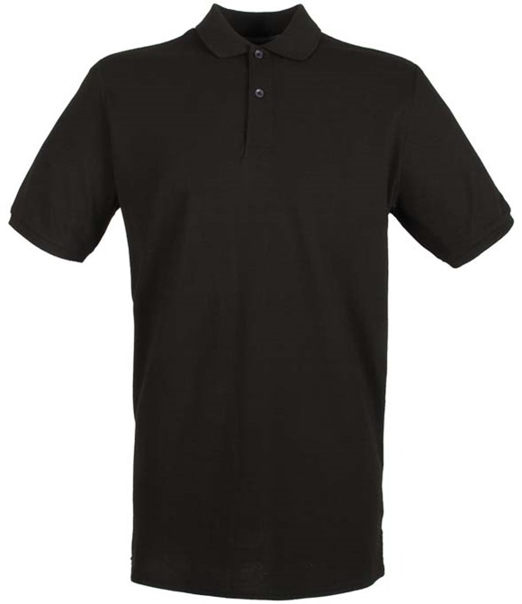 Henbury Micro-fine piqué polo shirt