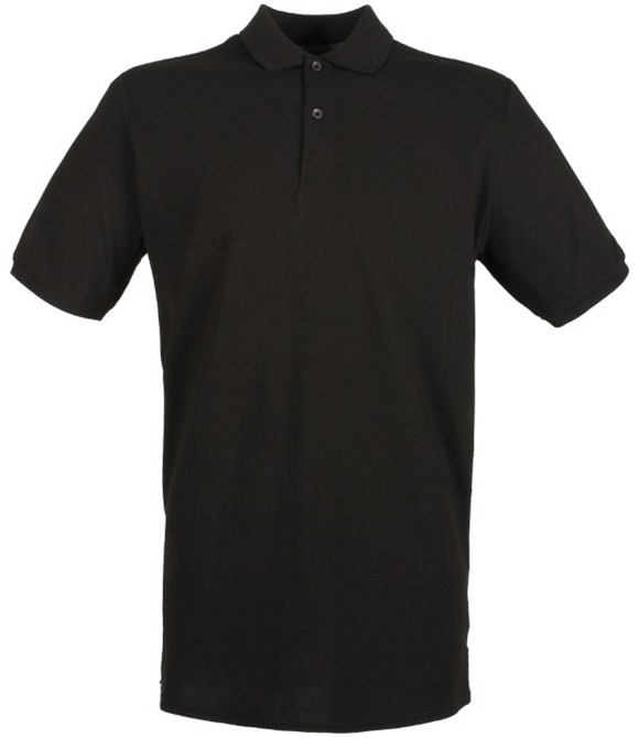 Micro-fine piqué polo shirt