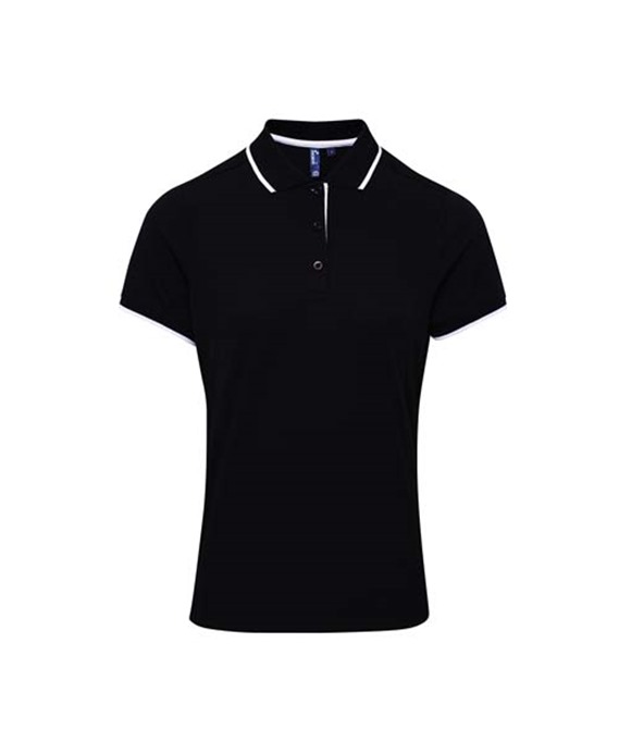 Women's contrast Coolchecker® polo